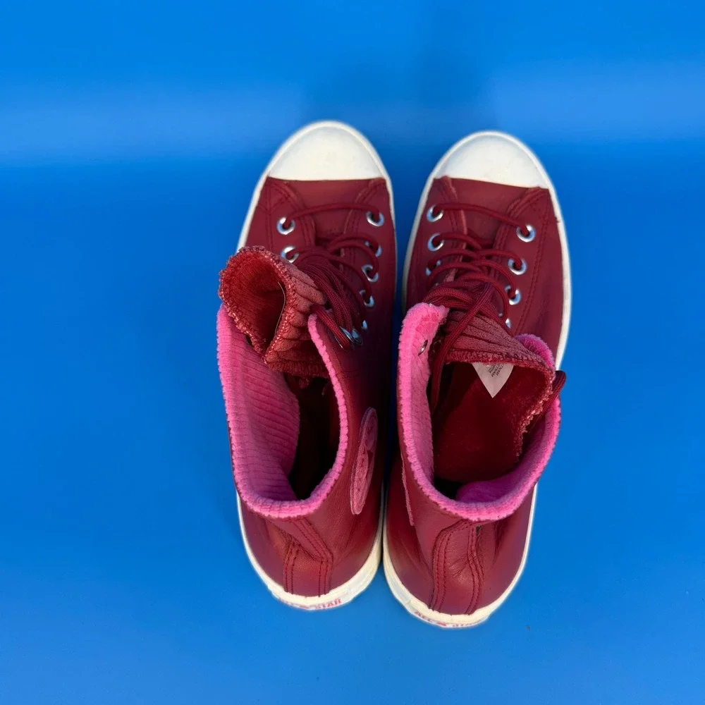 Converse Chuck Taylor All Star Lugged GORE-TEX Burgundy Leather 565007C 10‎